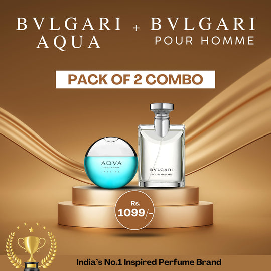 Bvlgari Aqua + Bvlgari Pour Homme Combo Giftset