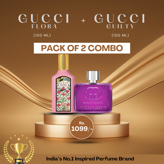 Gucci Flora & Gucci Guilty Inspired Combo Giftset