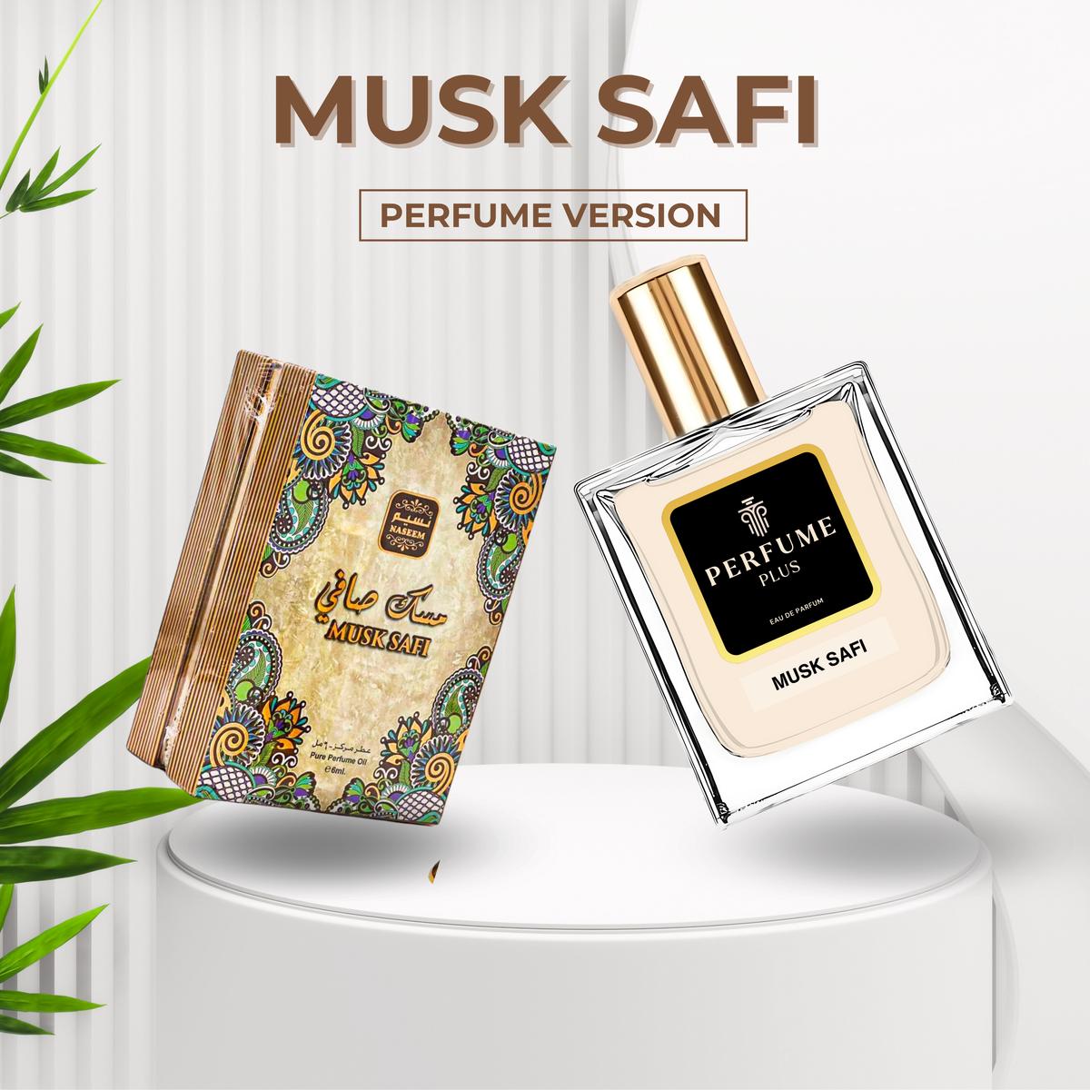 Original Musk Safi (Perfume Version) Pack Of 2 | Loved By Harbhajan Singh | Best Seller | [4.9 ⭐️⭐️⭐️⭐️⭐️ Ratings]