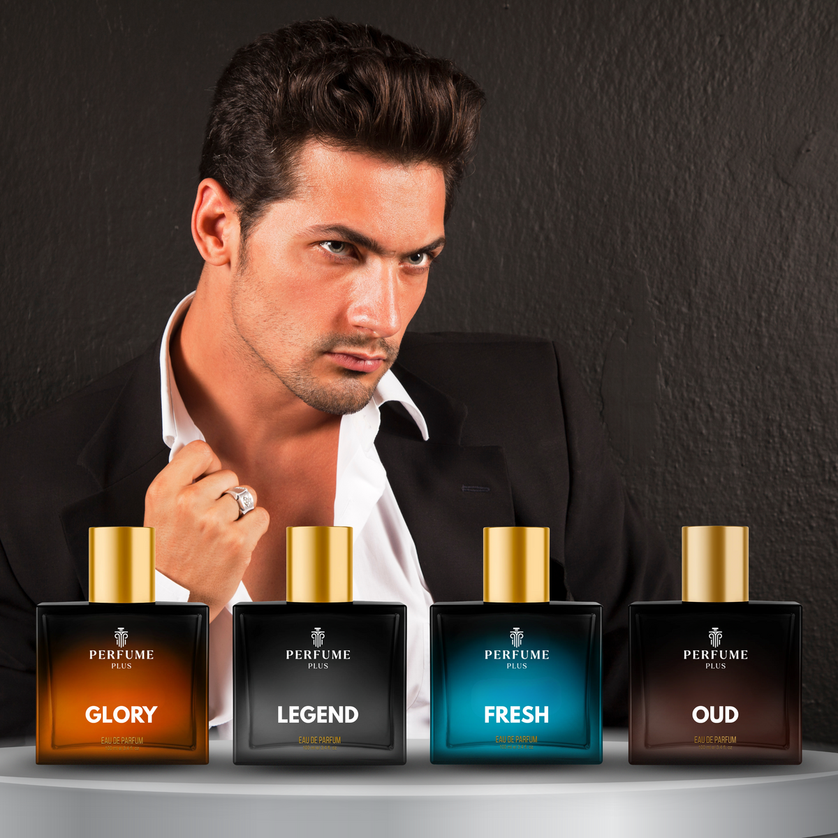 Perfume Plus Luxury Ultimate Men Perfume Combo Set | 4x50 ML Perfume | Long Lasting | Perfect For Every Occassion