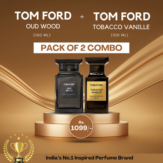 Tom Ford Tobacco Vanille & Tom Ford Oud Wood Inspired Combo Giftset