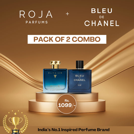 Roja Elysium Pour Homme & Bleu De Chanel Inspired Combo Giftset