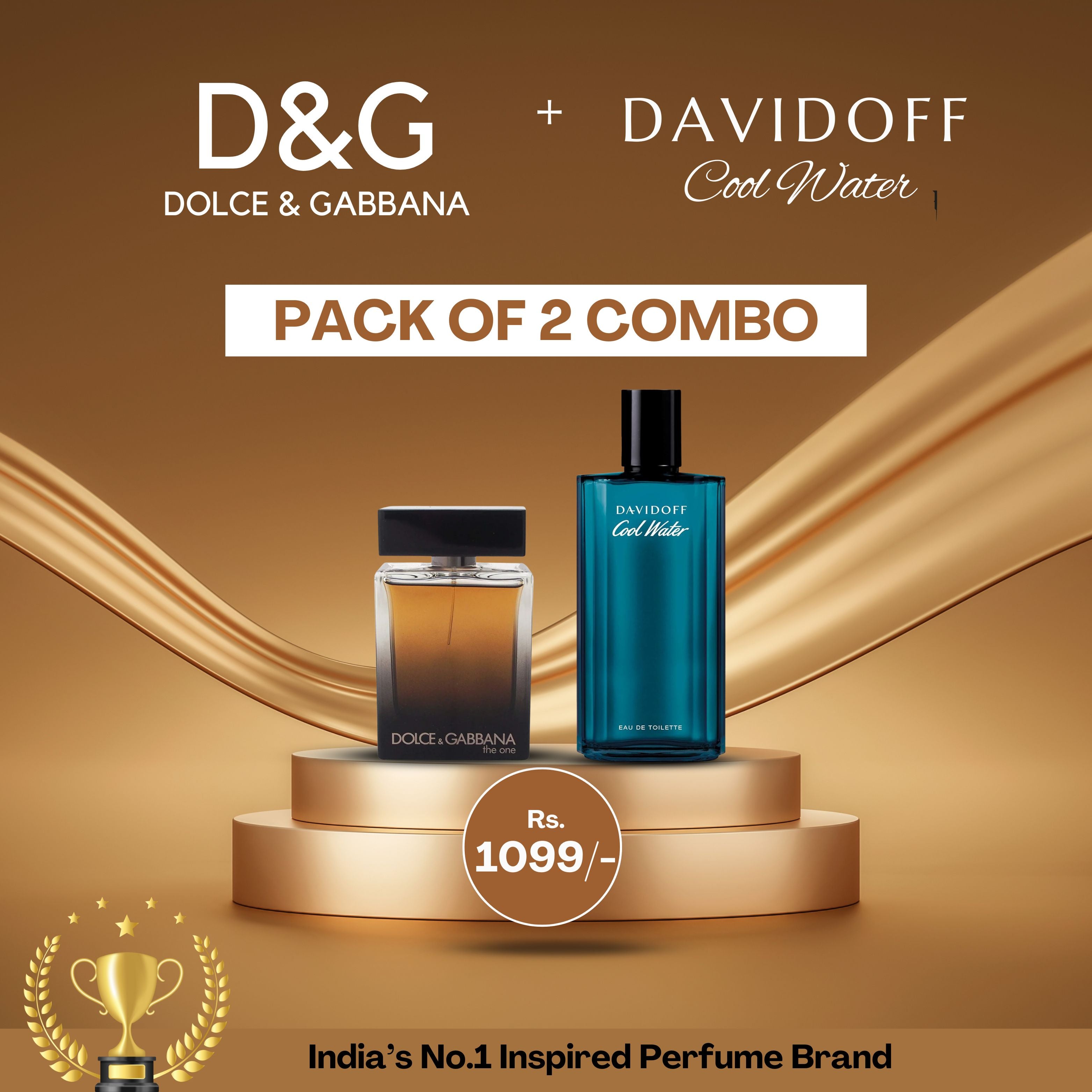 D G Men Davidoff Cool Water Inspired Combo Giftset Perfume Plus