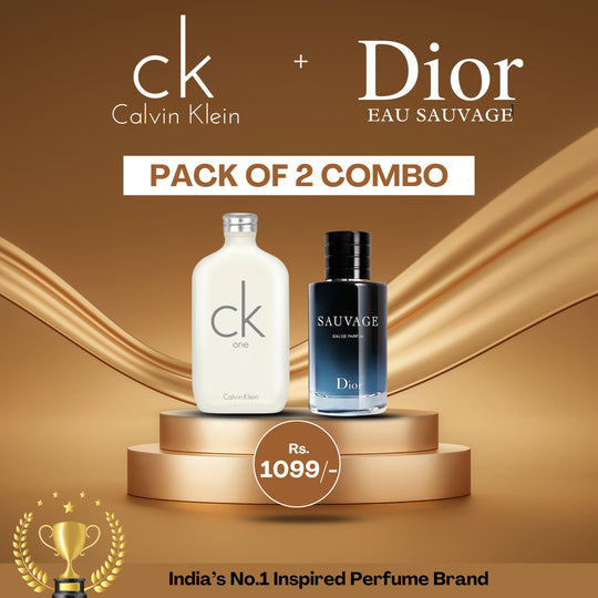 Dior Sauvage and CK one Inspired Gift Set Combo