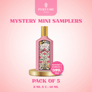 PERFUME PLUS MINIS - PACK OF 5 LUXURY PERFUME SAMPLERS [DESIGNER INSPIRED MINIS] [40 ML TOTAL]