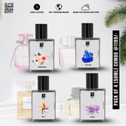 V*rsace Bright Crystal + Ch*nel No.5 + Gu*ci Flora + Victo*ia S*cret Bombshell Combo Giftset [Pack of 4] | [4.9 ⭐️⭐️⭐️⭐️⭐️ Ratings]